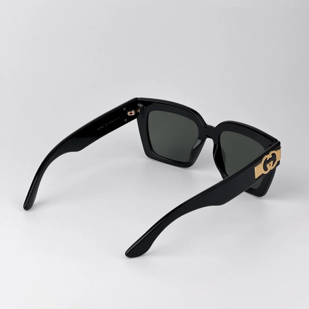 Gucci GG1689S Sunglasses – Black Square Frame Grey Lenses | Model GG1689S 001